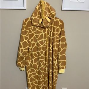 Giraffe onesie pajamas